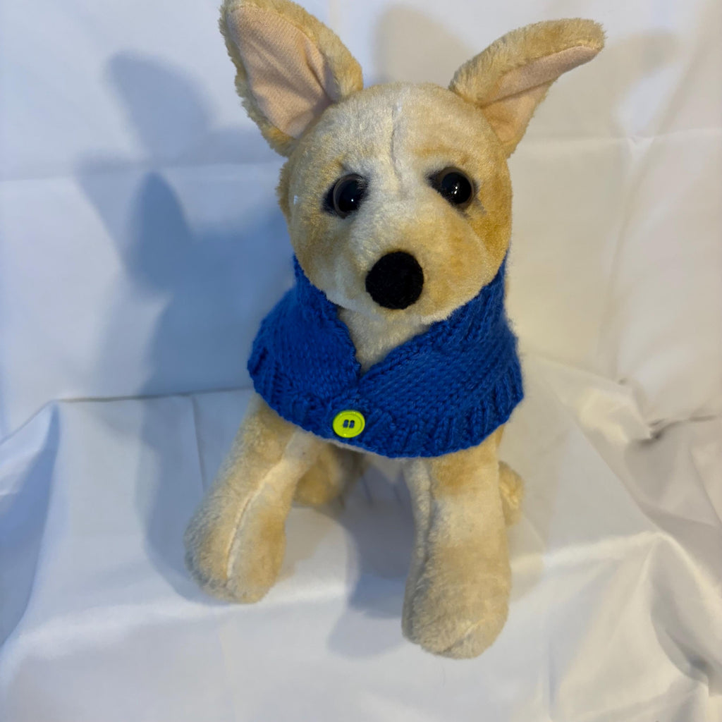 Dog (pet) buttoned sweater - X-Small 1-10 lbs