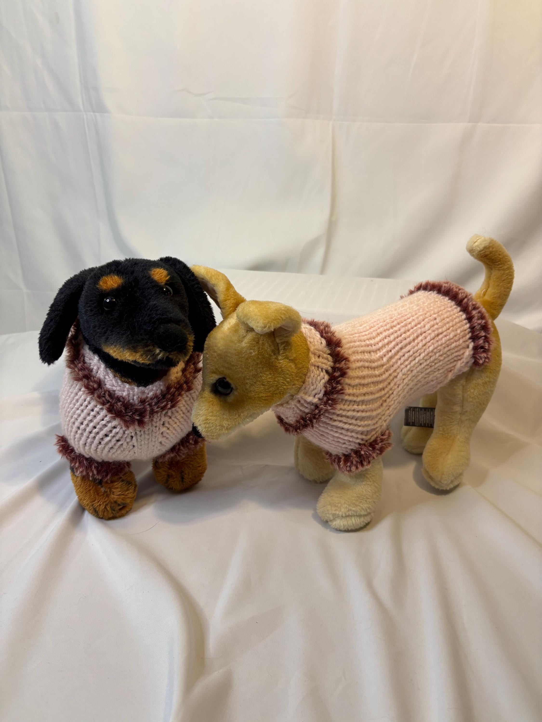 Dog (pet) Faux Fur sweater - X-Small, Small