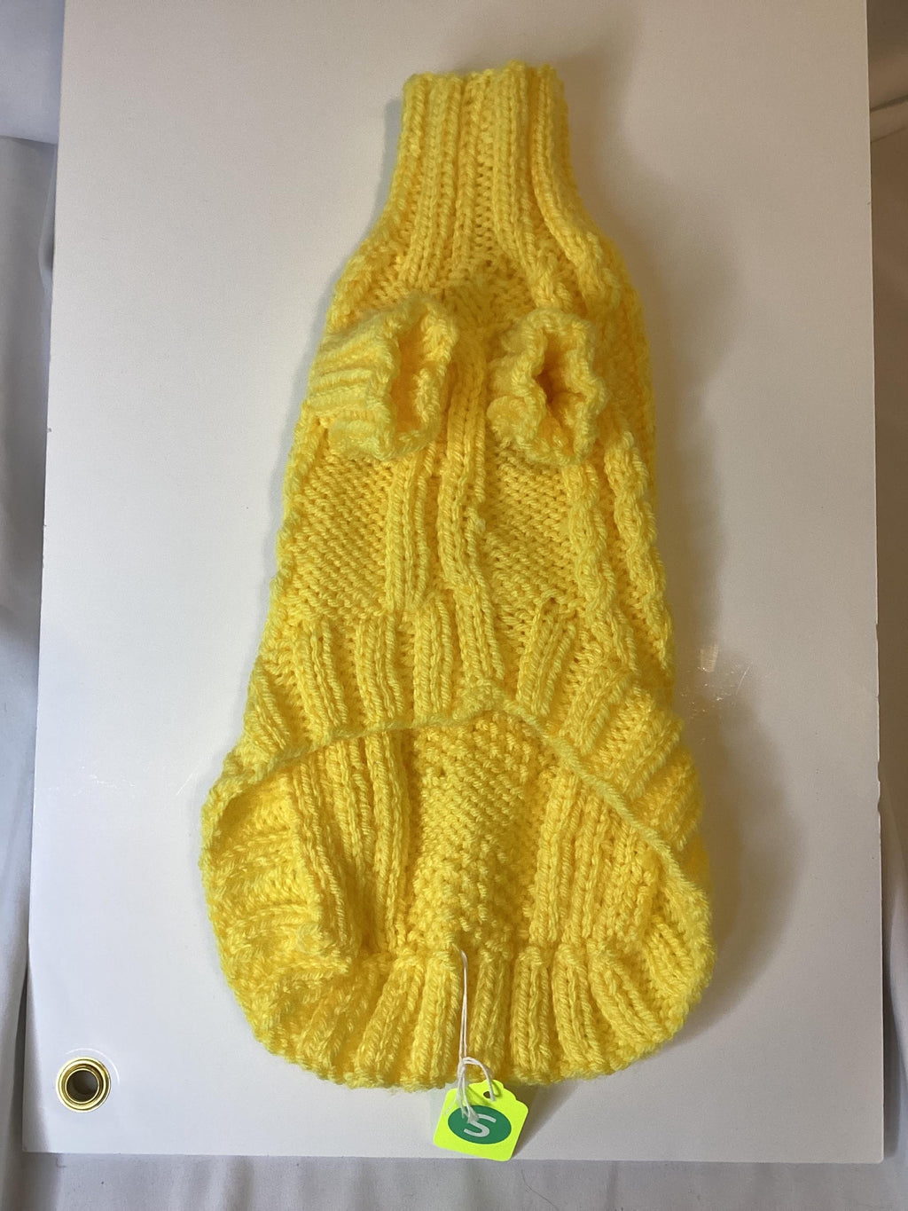 Dog (pet) sweater with hearts, Small (10-25 lbs)