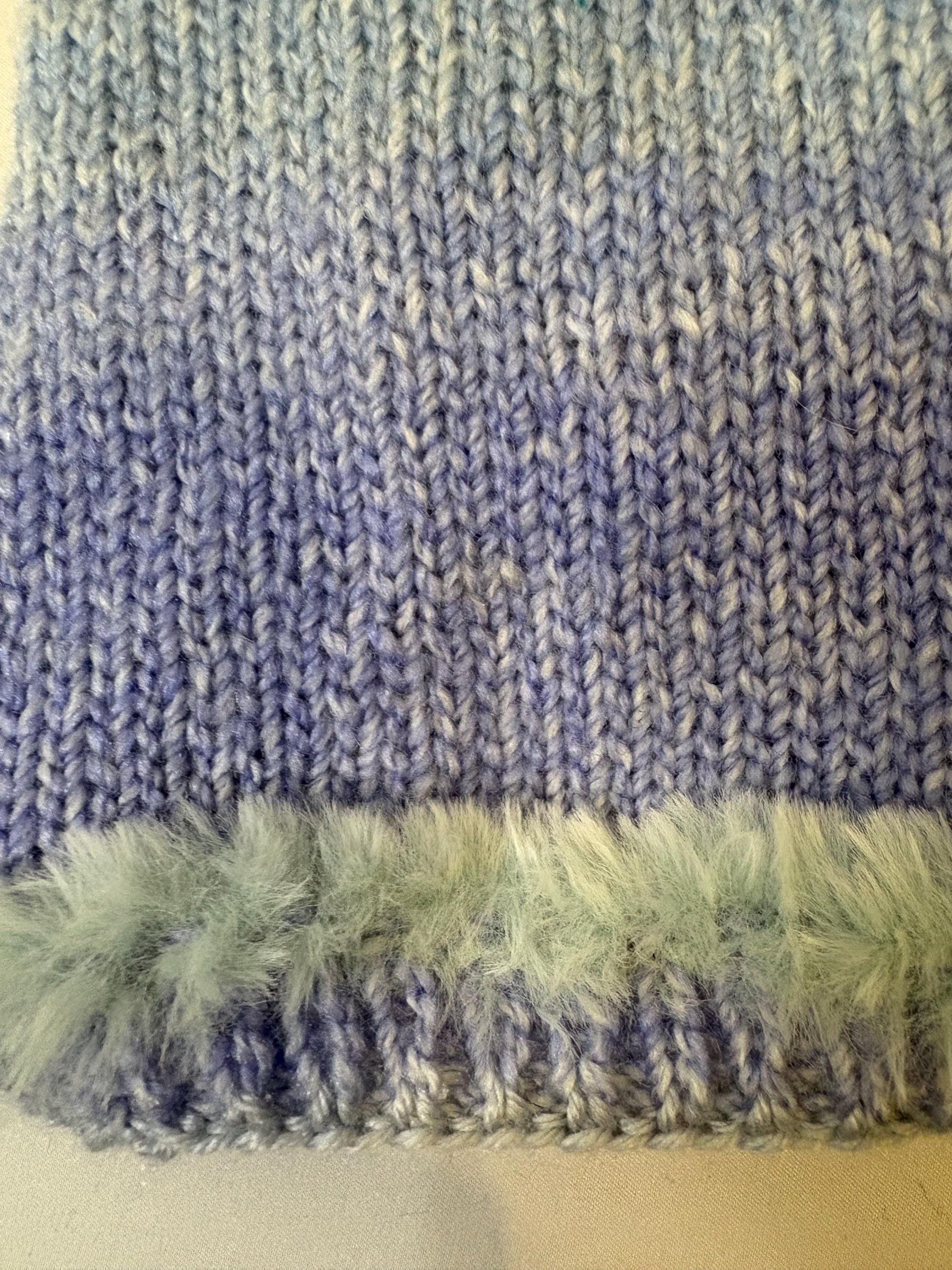Dog (pet) Faux Fur sweater - X-Small 1-10 lbs
