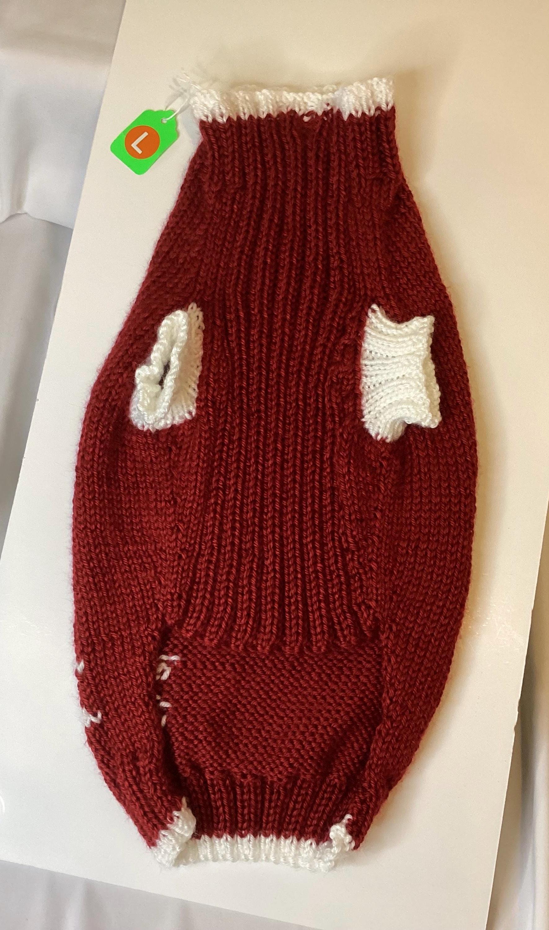 Dog (pet) Snowflake Sweater, Large (41-70 lbs)