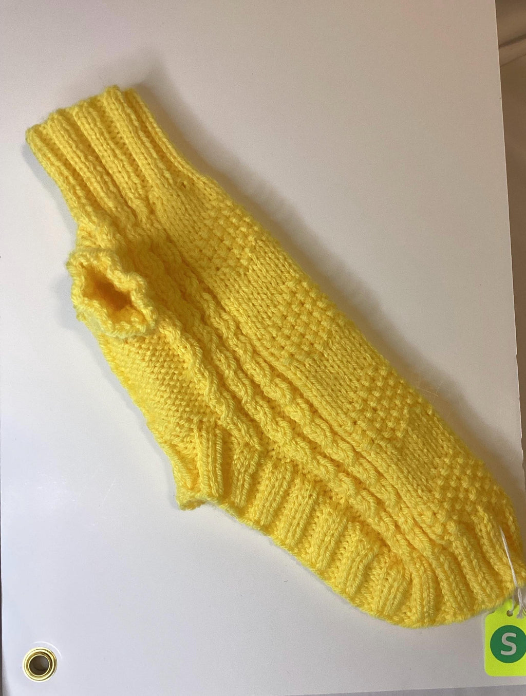 Dog (pet) sweater with hearts, Small (10-25 lbs)