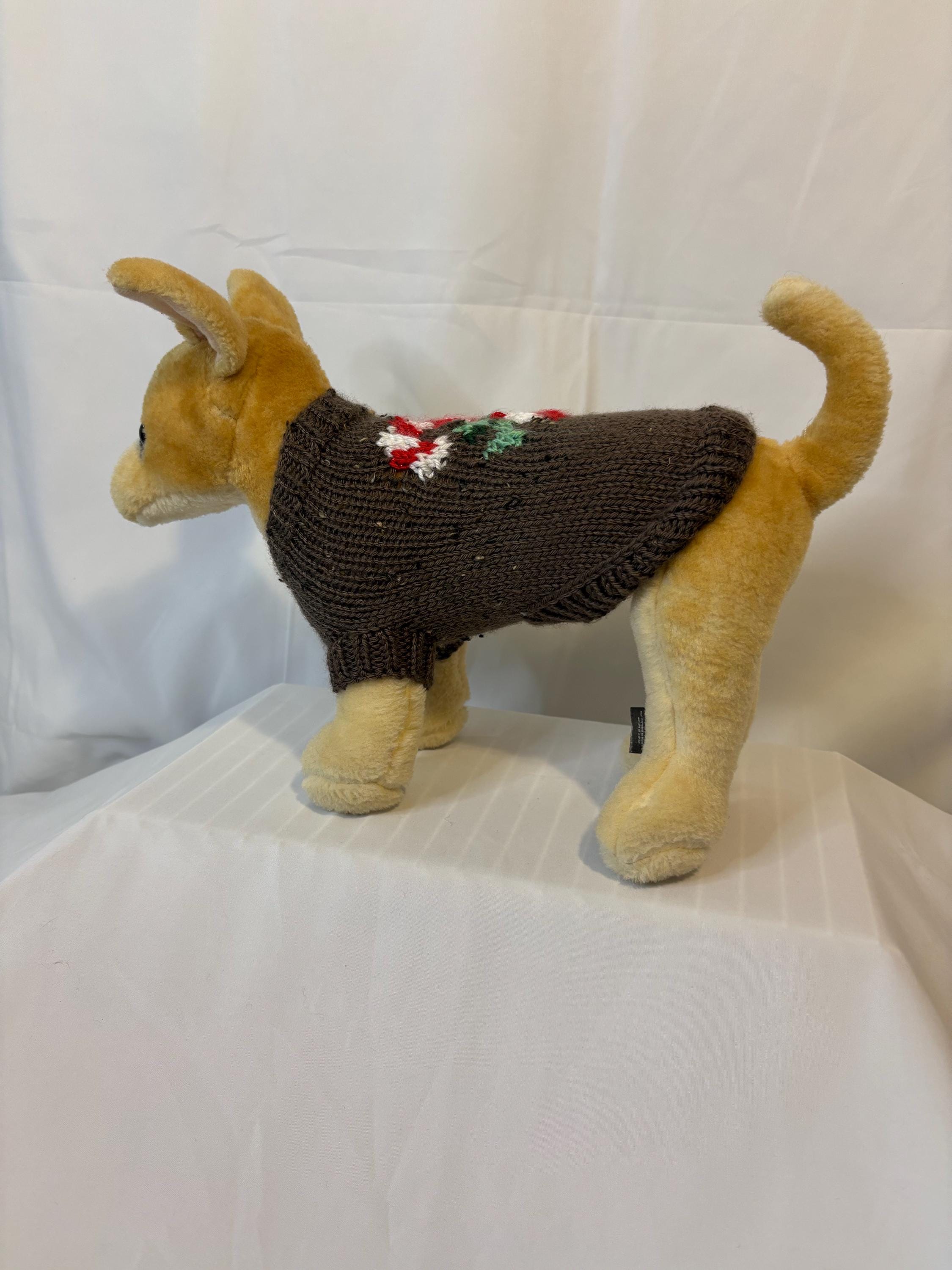 Dog (pet) Christmas sweater - X-Small 1-10 lbs