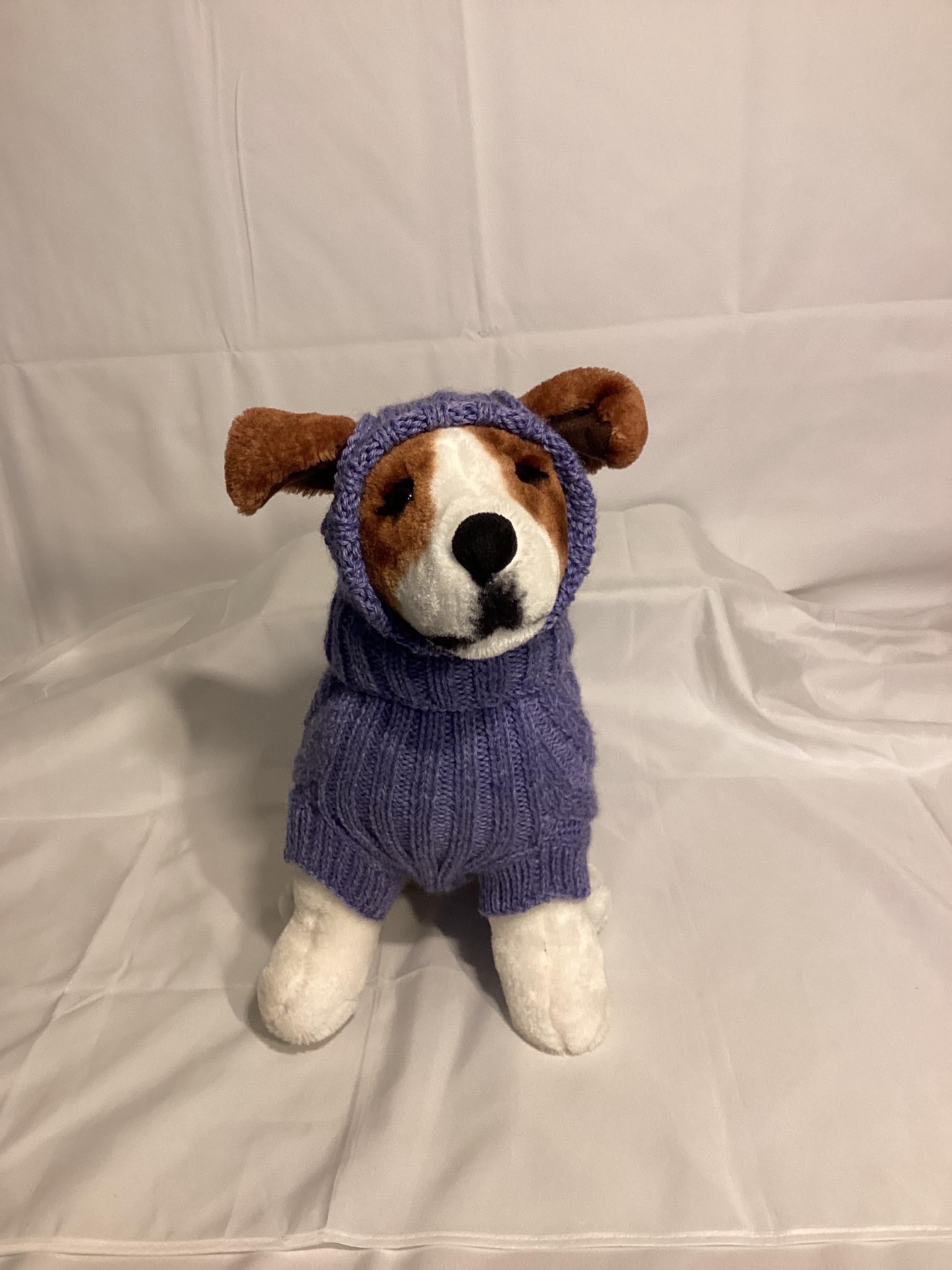 Dog (pet) sweater + Hat set - Medium 26-40 lbs