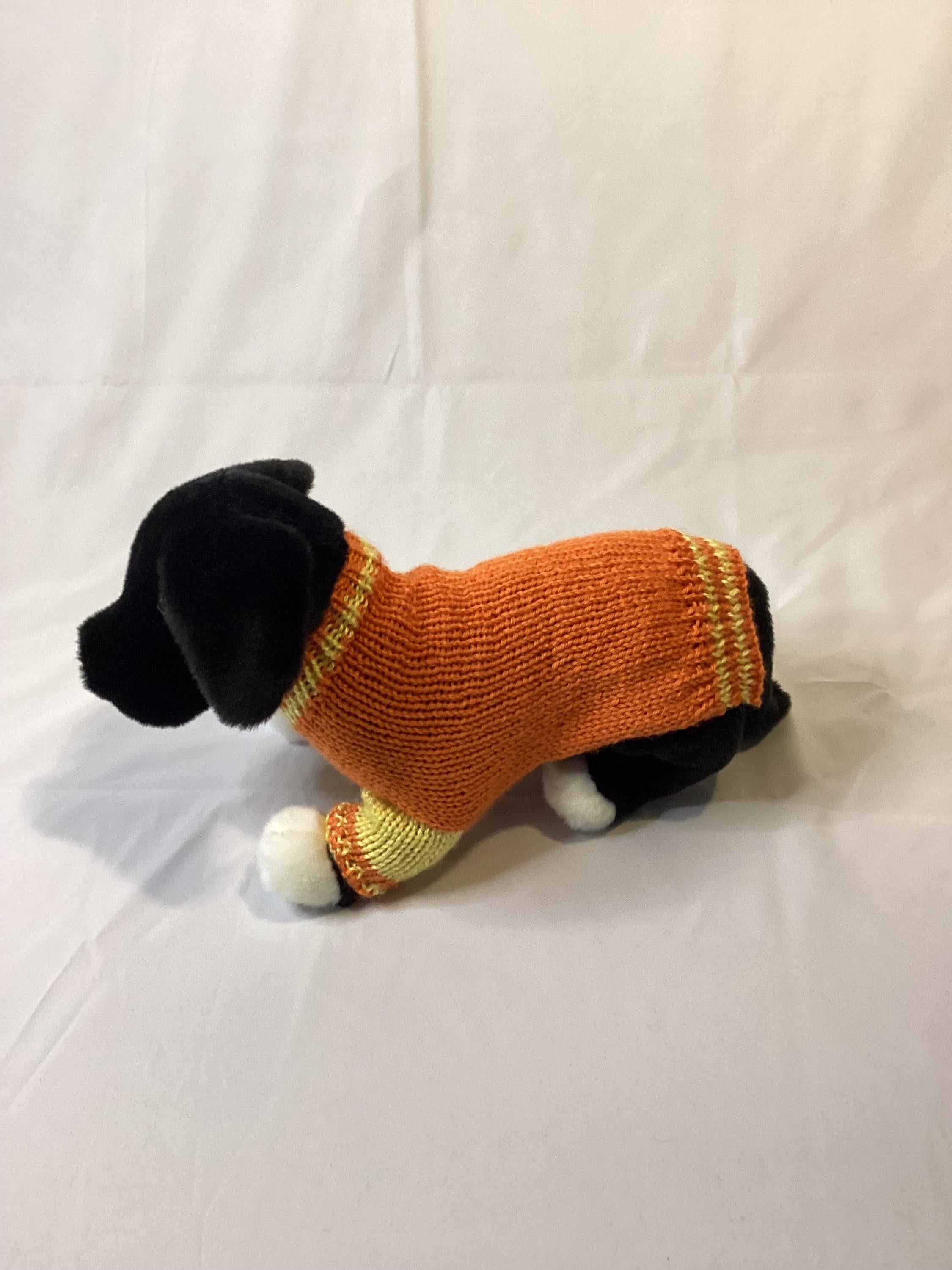 Dog (pet) Sweater with Long Sleeves, X-Small (1-10 lbs)