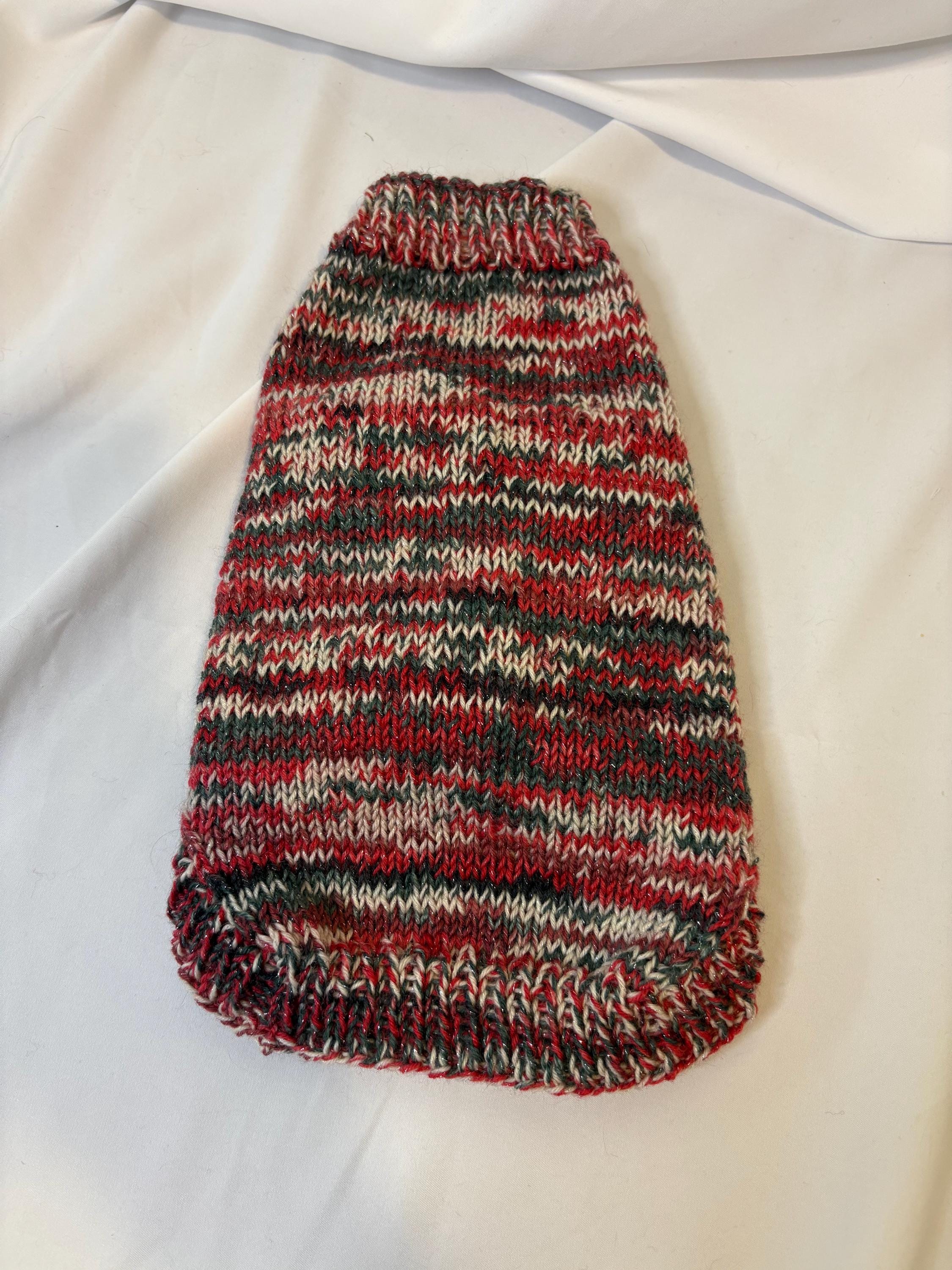 Dog (pet) christmas colours sweater, Small/Medium (15-40 lbs)