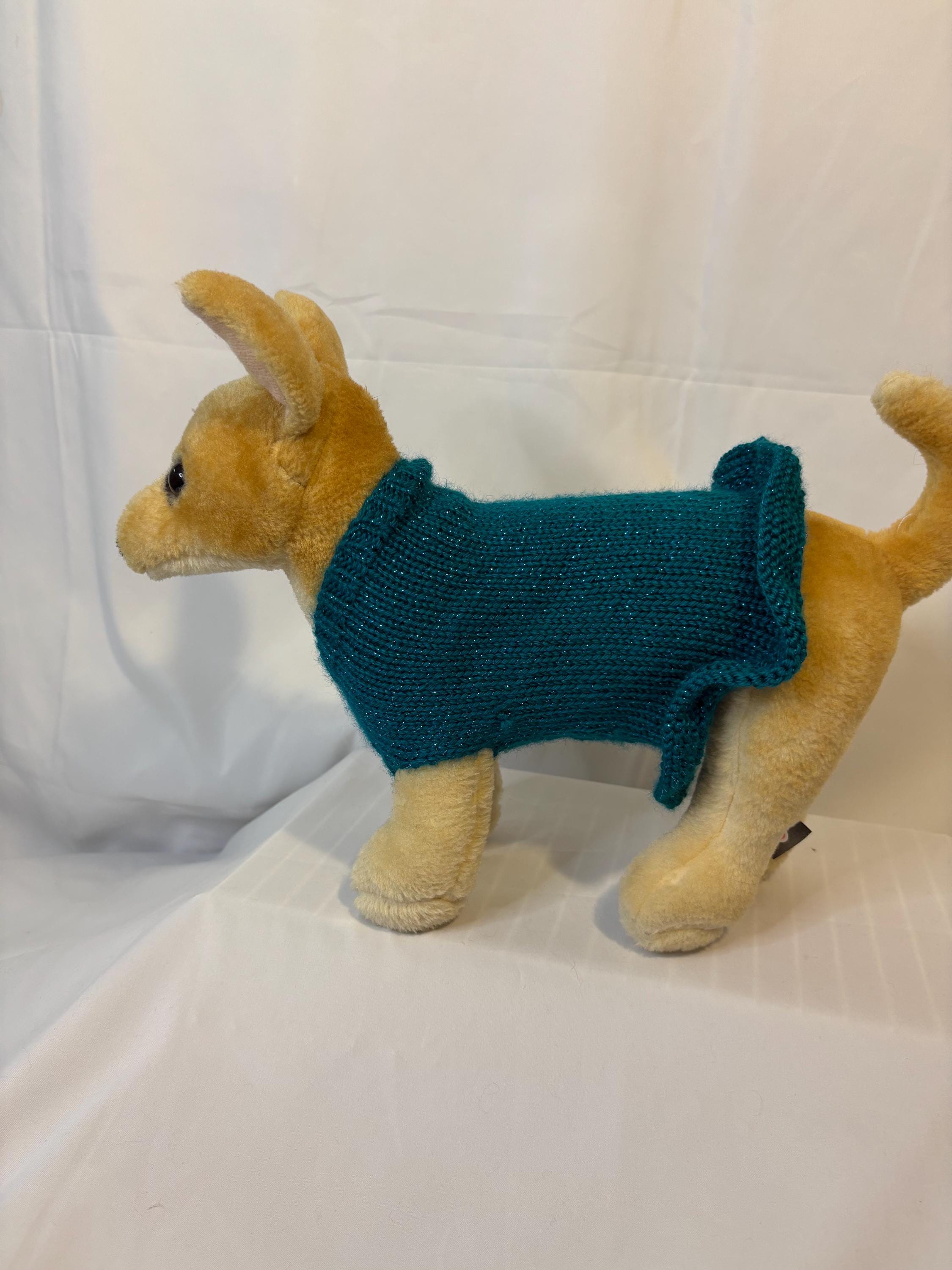 Dog (pet) sweater dress