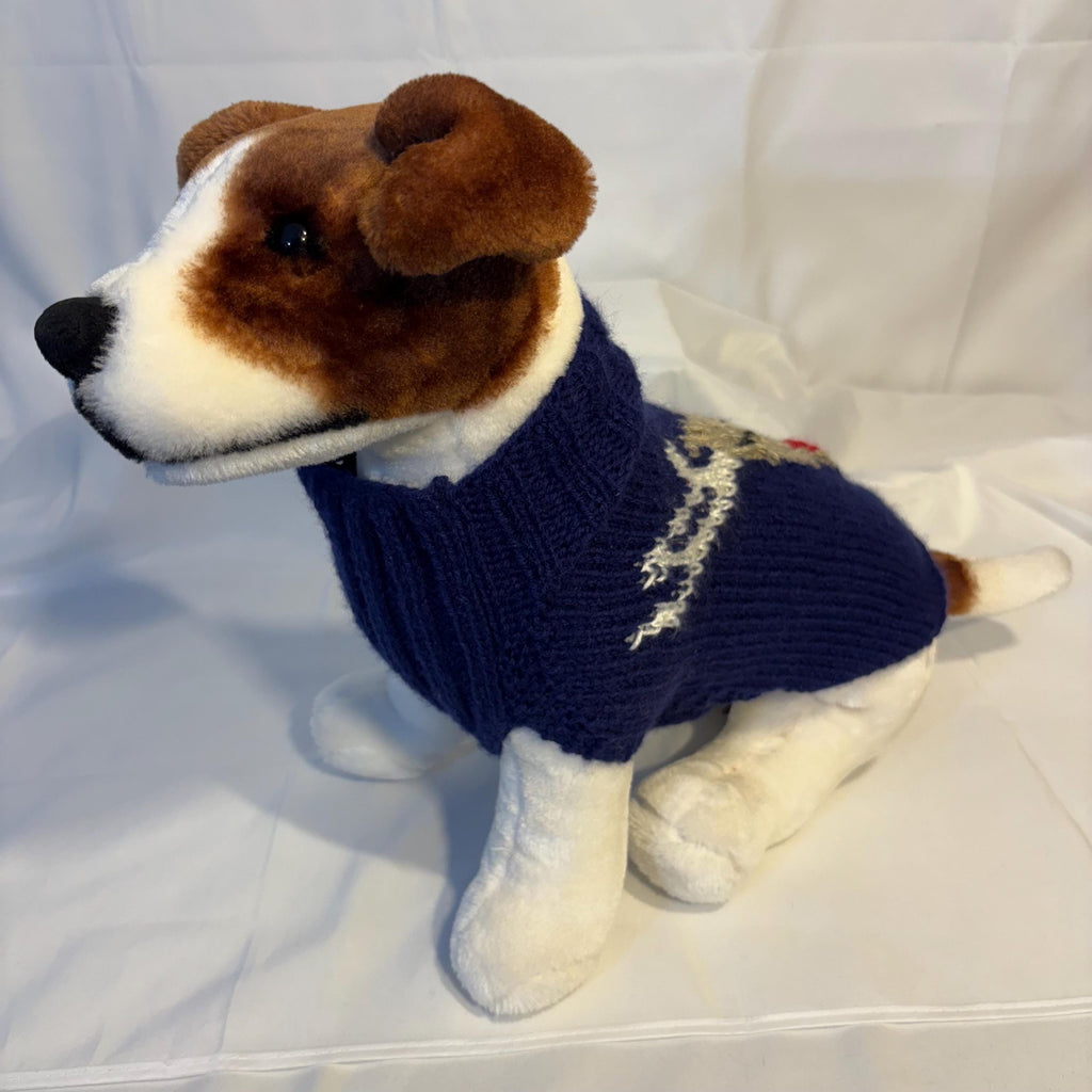Dog (pet) reindeer sweater - Small 11-25 lbs