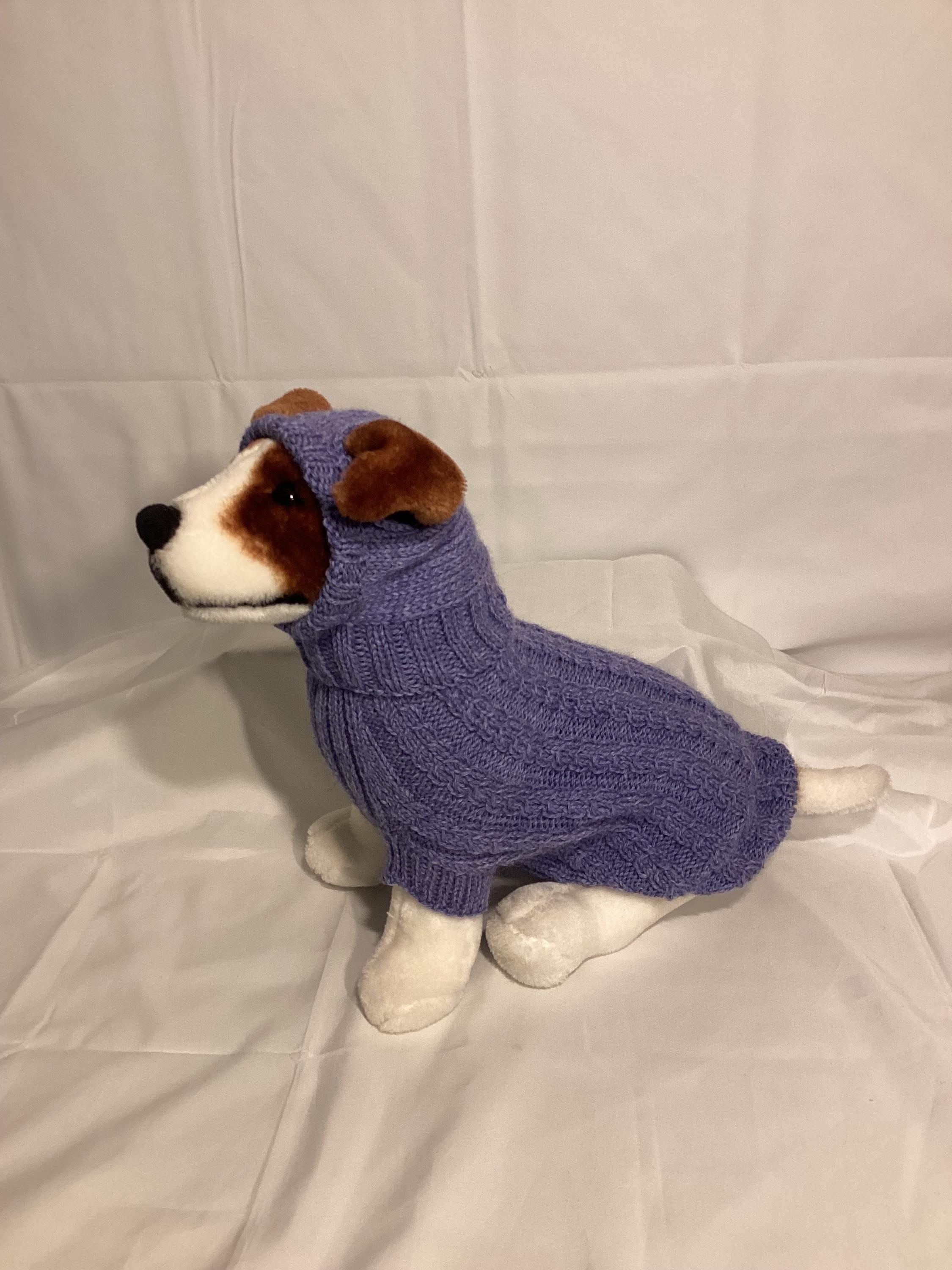 Dog (pet) sweater + Hat set - Medium 26-40 lbs