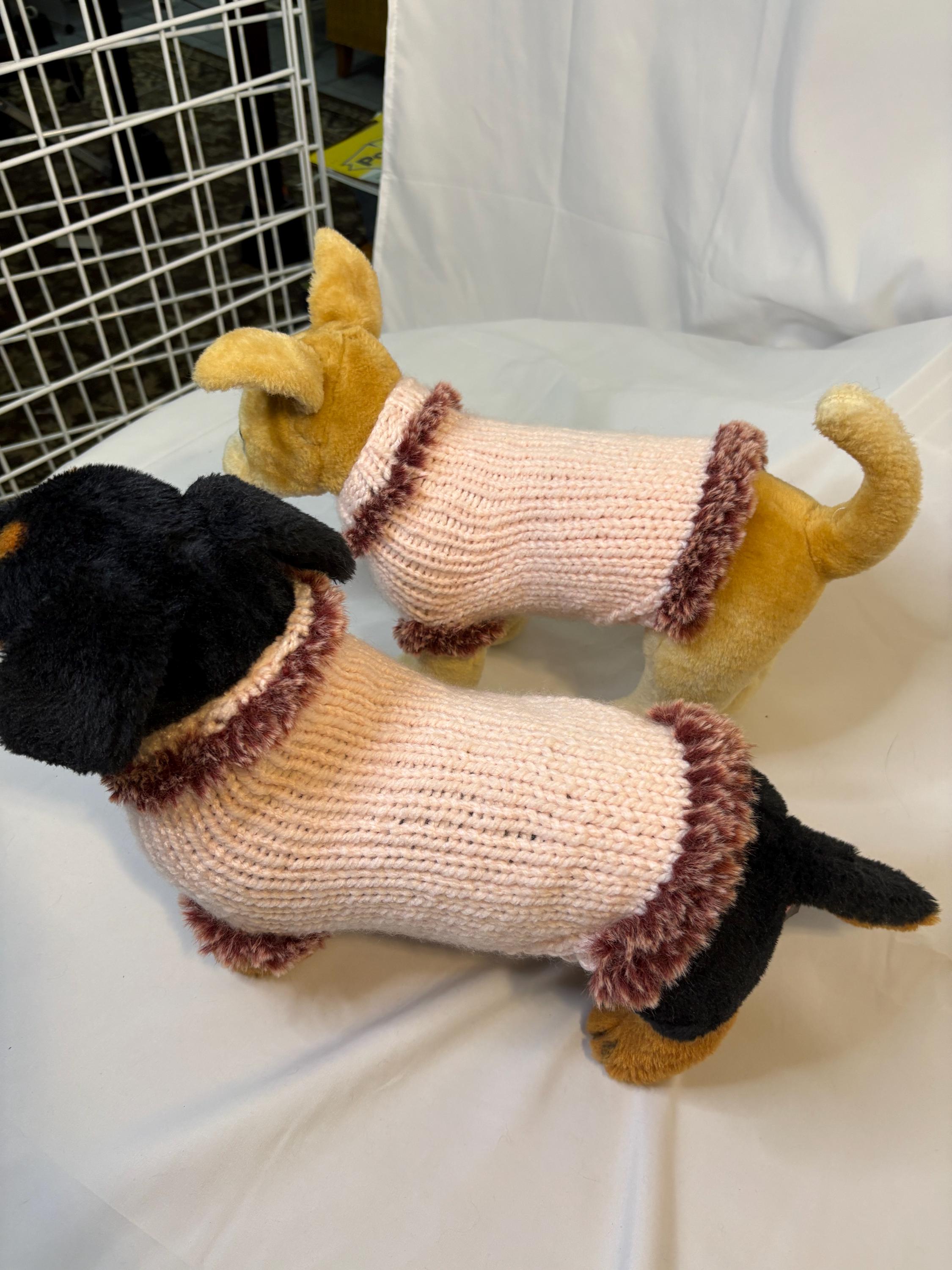 Dog (pet) Faux Fur sweater - X-Small, Small