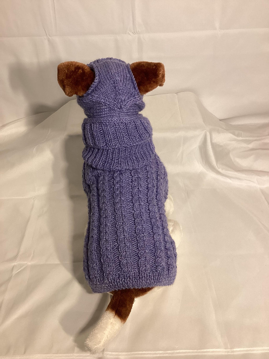 Dog (pet) sweater + Hat set - Medium 26-40 lbs