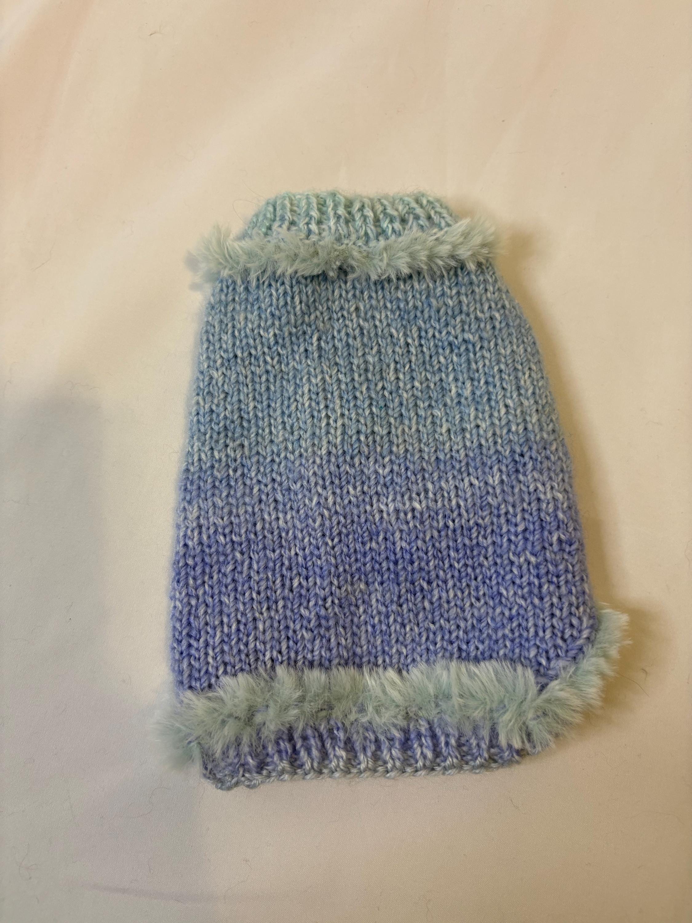 Dog (pet) Faux Fur sweater - X-Small 1-10 lbs