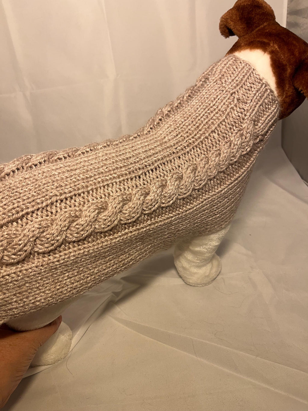 Dog (pet) sweater (size Small - 11-25 lbs)
