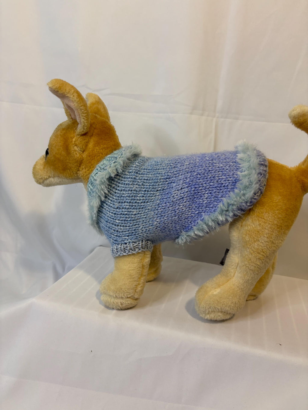 Dog (pet) Faux Fur sweater - X-Small 1-10 lbs