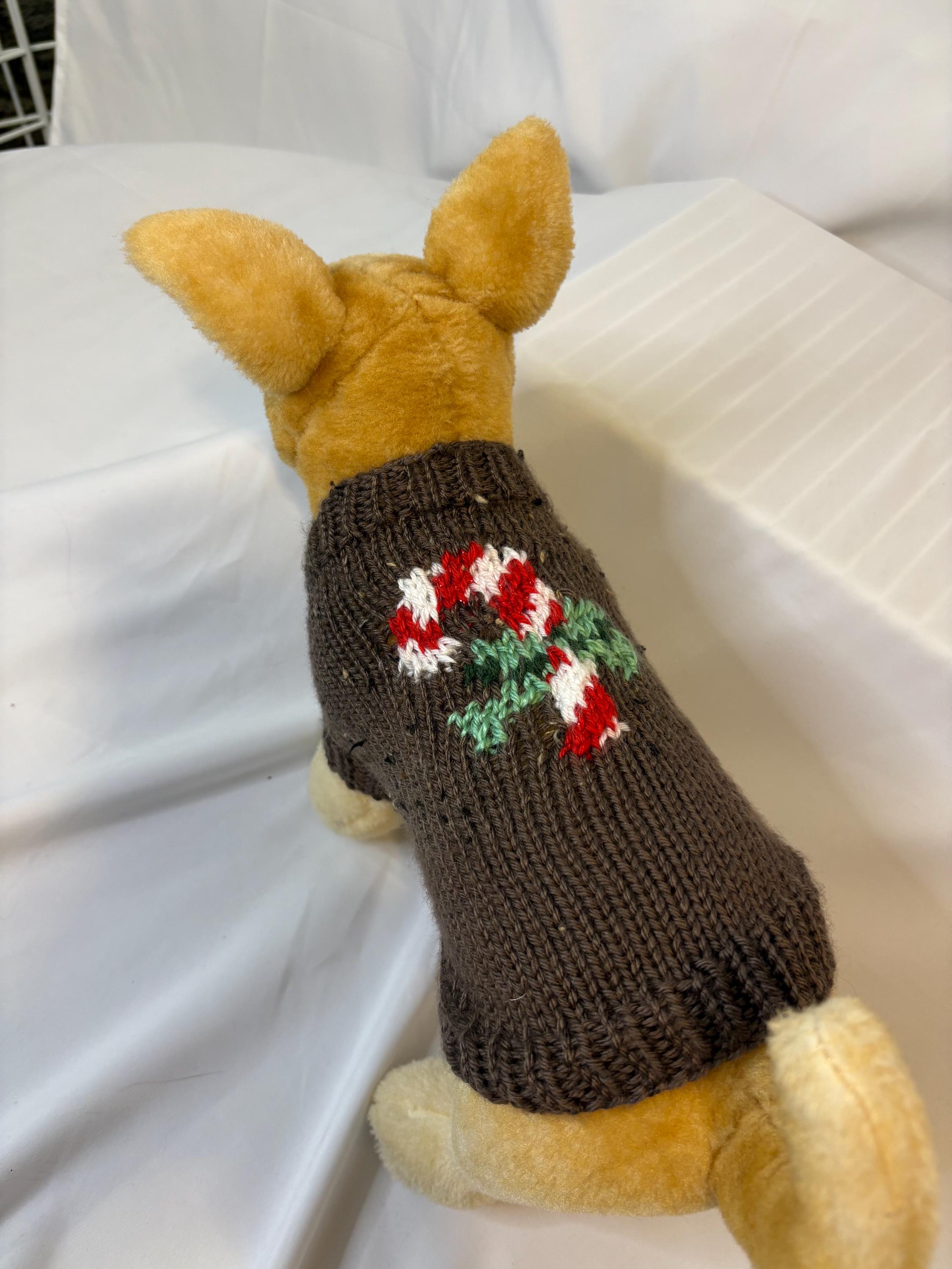 Dog (pet) Christmas sweater - X-Small 1-10 lbs